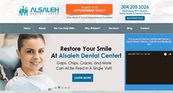 Desktop Screenshot of alsalehdental.com